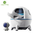 MAYTTO 220ml Air Humidifier Space Astronaut Humidifier 220ml USB Ultrasonic Aroma Diffuser Mist Spray Colorful LED Light Lamp Big Spray for Bedroom Home.