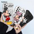 Fashions Disney Mickey Minnie Mouse Phone Case for Samsung Galaxy A10 A20 A30 A50 A50s A70 A02 A03 Core A04 A05 A06 A12 A13 A15 A16 Cover. 