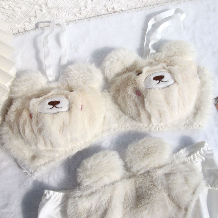 BruberryBe%20Winter%20Women%20Lingerie%20Sets%20Underwear%20Set%20Plush%20Soft%20Warm%20Bra%20Sets%20Girls'%20Lovely%20Bear%20Ropa%20Interior%20Femenina%20Lingery%20-%20Image%205