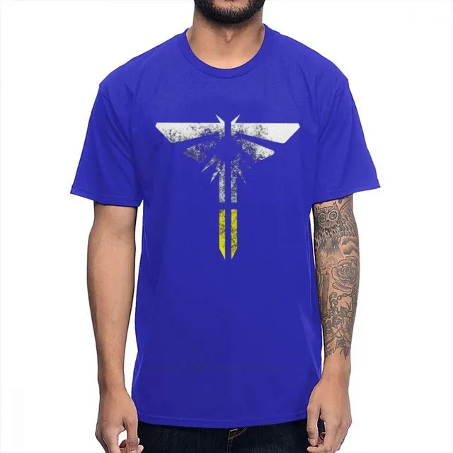 100%25%20Cotton%20Custom%20The%20Last%20Of%20Us%20Part%20II%20Firefly%20Light%20Eroded%20T%20Shirt%20Men%20Summer%20Slim%20Camiseta%20Plus%20Size%20Top%20Tee%20shirt%20-%20Image%207