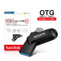 SanDisk Ultra Dual Drive OTG Pendrive Type-C with USB 3.1 32GB 64GB 128GB 256GB Flash Drive for Smartphone Laptop USB Stick.