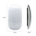 Bluetooth Wireless Mouse Rechargeable Arc Touch Magic Mouse Silent Thin Ergonomic Mini Mice For Apple Laptop Microsoft Mac iPad. 