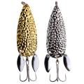 2pcs Fishing Lure 7cm 24g Metal Spoon Spinner Bait With Double Rotating Blade Artificial Lure Baits Fishing Gear. 