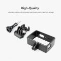 【Lejia】Vamson Accessories Housing Side Mount Protect Frame for YI 4K for YI Lite With Mount Base and Screw. 