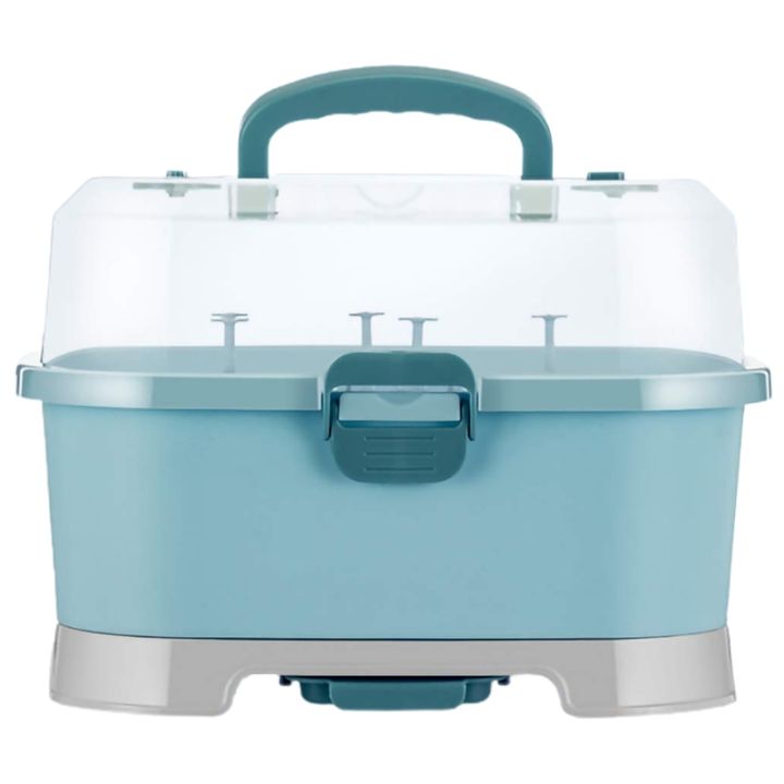Baby%20Bottle%20Drying%20Rack%20Storage,Large%20Nursing%20Bottle%20Storage%20boxOrganizer%20with%20Cover,Portable%20Kitchen%20Cabinet%20Organizer%20-%20Image%202