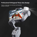 FUNSNAP Capture 5 3-Axis Stabilizer Gimbal Stabilizer with LCD Screen for Smartphone 450g for iPhone 15/14/13/12/11/X Pro Max 8.