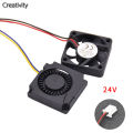 3D Printer Fan 4010 Fan 24v Black Plastic Extruder Cooling Fan For Ender3 V2 Ender3 / Ender3Pro CR10 3D Printer Accessories.