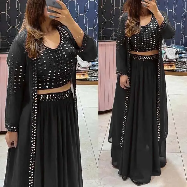 Georgette%20Stone%20work%20%20Readymade%20Party%20Koti%20Lehanga%20for%20Women%20-%20Image%203