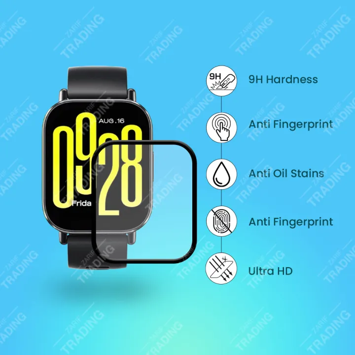 Redmi%20Watch%205%20Active%20PMMA%20Screen%20Protector%20&%20Tempered%20Glass%20Full%20Coverage%20HD%20Clear%20Anti%20Scratch%20-%20Image%204