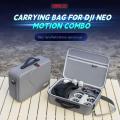 For DJI Neo STARTRC Upgraded Shoulder PU Storage Bag Handbag (Grey).
