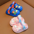 【Free Returns】 Children Cute Cartoon Clogs Summer Beach Slippers Sandals Cave Hole Baby Shoes For Boys Girls Aged 1-4. 