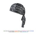 European and American cross-border new spring and summer men's and women's pirate hats outdoor cycling sports running turban hats. 