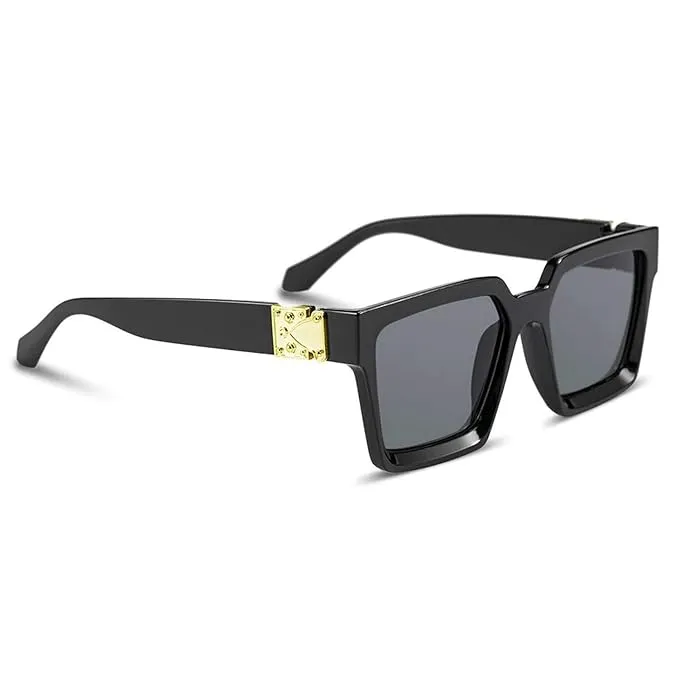 New%20Rectangle%20Classic%20Black%20Frame%20Side%20Gold%20Sunglasses%20For%20Man%20Woman%20-%20-%20Image%202
