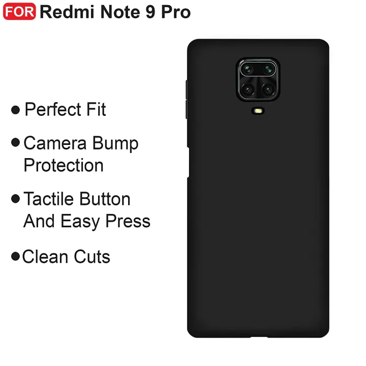 For%20Xiaomi%20Redmi%20Note%209s/%20Note%209%20Pro%20/%20Note%209%20Pro%20Max%20Premium%20Silicone%20Matte%20Soft%20Phone%20Case%20-%20Black%20-%20Phone%20Back%20Cover%20-%20Image%203