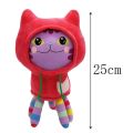 10pcs 20-32cm Gabby Doll House Plush Toy Backpack Cat Cake Cat Mermaid Stuffed Animal Plushie Gbay Sticker for Kid Chrismas Gift. 