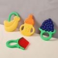 Silica gel Baby Hand Teether CN-1pcs Baby Hand Teether. 