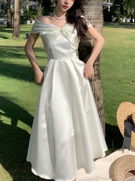 sachin and babi light blue dress Piece of White Dress main image 1