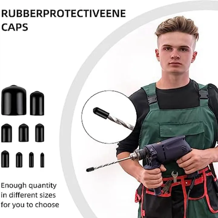 160Pcs%20Flexible%20Screw%20Thread%20Protector%20Caps%20Round%20Vinyl%20Bolt%20Screw%20Cover%20Caps%20In%209%20Size%20-%20Image%203