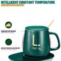 Electric Heating Coffee Mug & Saucer - Coffee Mug. 