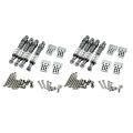 2 set for MN D90 MN-90 MN99S WPL C14 C24 C34 RC Car Metal Shock Absorber with Extension Seat Upgrade Parts Accessories,3.