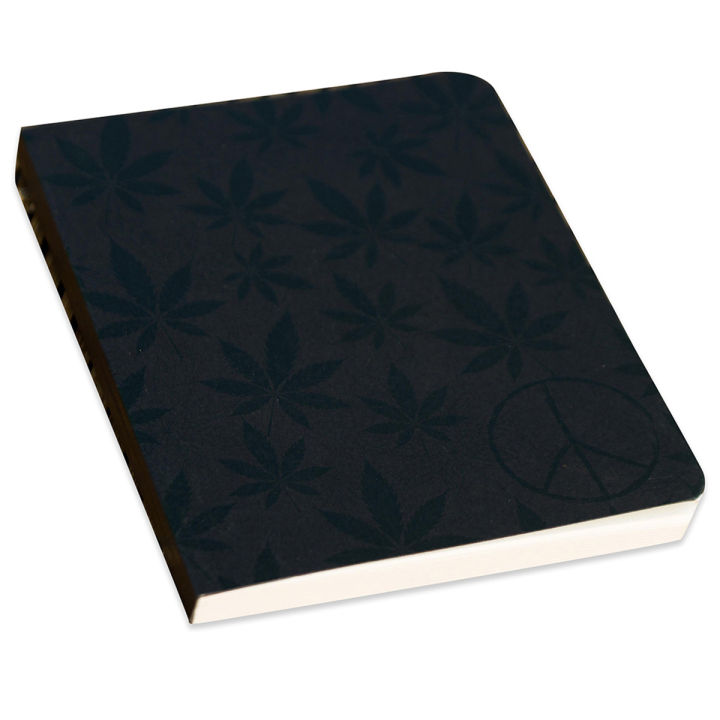 Leaf Series Black Leaf Notebook