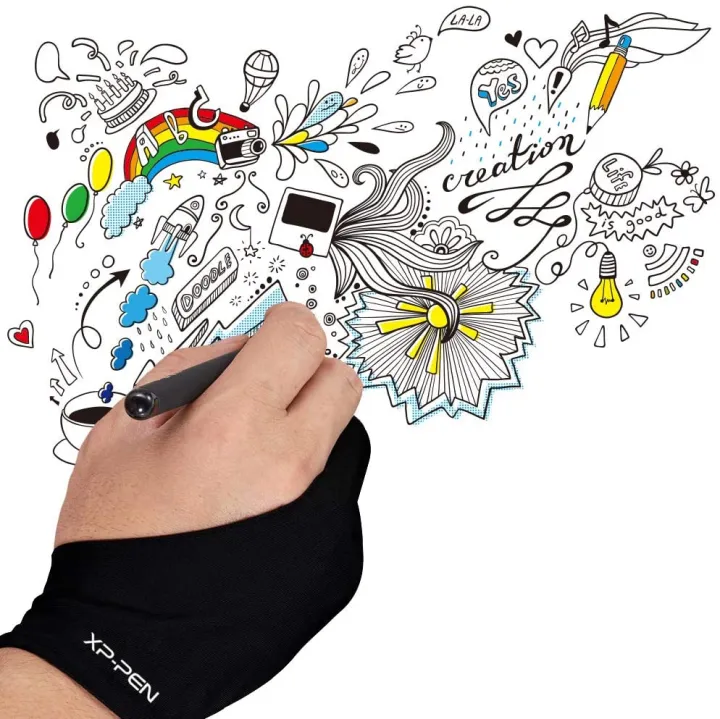 XP-Pen%20AC01%20Anti-fouling%20Lycra%20Two-Finger%20Glove%20Free%20Size%20for%20Drawing%20Graphics%20Tablet%20Light%20Box%20Tracing%20Light%20Pad%20-%20Image%204