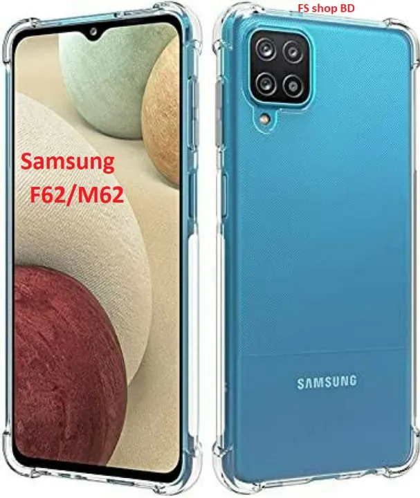 Samsung%20Galaxy%20M62/%20F62%20Tpu%20Silicone%20Clear%20Bumper%20Soft%20Coque%20Transparent%20Phone%20Back%20Cover%20Shell%20-%20Phone%20Back%20Cover%20-%20Image%202