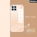 2pcs Phone Case Honor X8 Soft Case Transparent Anti-oxidation Clear for Honor X8 Back Cover Silicone TPU Cover Housing.