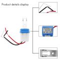 Sensor switch AC DC 12V street lights automatic control light light day and night detection control bright dark town countryside. 