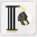 PCIE 4.0x16 Riser Cable EMI Shielded High-Speed Flexible Extender PCI Express Gen 4 for Graphics Card Mini SAS [10cm-200cm 90° ]. 