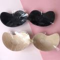 Mango Shape Chest Stickers Silicone Push Up Bra Self Adhesive Strapless Pasty Bras Invisible Nipple Cover Pad Women's Underware. 