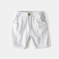 Fashion Boys Shorts Cotton Elastic Waist Toddler Knee Length Pants Kids Clothes Children Summer Beach Trousers.