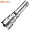 100000000 lumens flashlight torch lantern 500W high power USB charging telescopic zoom home outdoor camping portable lighting.