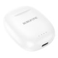 BOROFONE BW17 Wireless Earbuds TWS headset- White. 