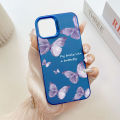 ZCSIBORUI for Redmi A3 Xiaomi Poco C61 Back Cover Purple Butterfly Colorful Sliver Double Sided Hard Case Shockproof Anti-fall Phone Cover. 