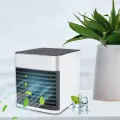 Portable Fan With Ice Mini Air Conditioner Desktop Mobile Cooler Usb Spray Humidifier Is Suitable For Office And Dormitory. 