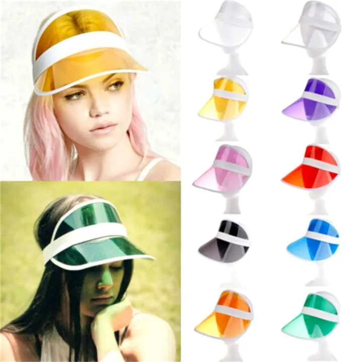 PVC%20material%20Sun%20hat%20Adjustable%20Anti-UV%20Baseball%20cap%20Transparent%20hat%20for%20Outdoor%20activities%20Beachwear%20Sun%20protection%20Children's%20sunscreen%20Daily%20wear%20Unisex%20Summer%20-%20Image%202