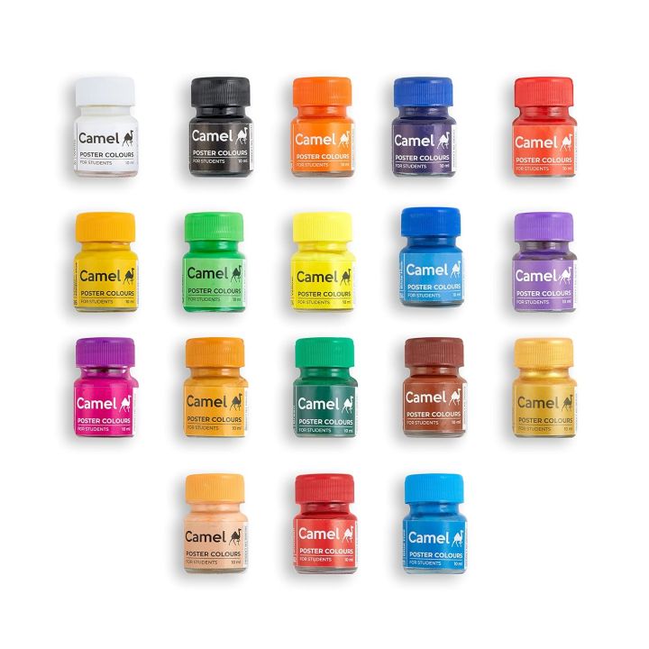 Camel%20poster%20color%20Pack%20of%2018%20shade%20bottles%2010ml%20each,%201%20palette,%201%20brush%20-%20Image%202