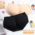 Seamless hip lifting pants, hip panties, breathable strengthening, thickening, padded, sponge buttocks, plumping pants, butt briefs. 