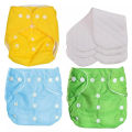 New Washable Baby Cloth 1Pcs Diaper & 2 Pad. 