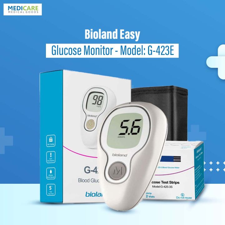 Bioland Easy Glucose Monitor - Model: G-423E