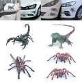 【Mary DAI Store】New 3D Spider Scorpion Lizard Crawling Car Sticker scratch cover Vehicle Truck Window Decal Gift Decor Accessories. 