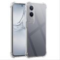 OnePlus Nord CE4 Lite/Oppo K12X 5G Premium Silicone Case Crystal Clear Soft TPU Ultra-Thin Transparent Flexible Protective Mobile Phone Back Cover. 