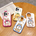 DEL for Realme C35 Back Cover Cartoon Cute Phone Case Monster Lens Camera Protection Mobile Cover. 