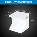 Product Photography Box Mini Studio Tent Photo Shoot Light Box Canon Nikon DSLR Camera Accessories Portable Product Photography Box Bangladesh BD. 