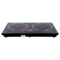 VISION Dual Burner Infrared & Induction Cooker VSN-DB-001 (751187) | 2200W | 1 Year Warranty | Free Delivery. 