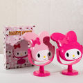 Kawaii My Melody Cute Cartoon Folding Mirror Vanity Makeup Handheld Mirror SUPER BABY. 