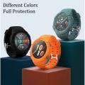 New Huawei Watch GT2 46mm / honor magic watch 2 case + strap Sports Rubber Soft Huawei GT 2 Protection Frame Shockproof Cover for Huawei GT2 / honor watch magic 2 Case. 