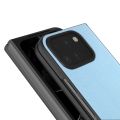 ABEEL Leather Elegant Black Edge Phone Case For Google Pixel 9 Pro Fold.