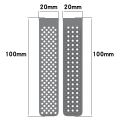 20mm Holes Breathable 3D Dots Silicone Watch Band For Garmin Forerunner 245. 